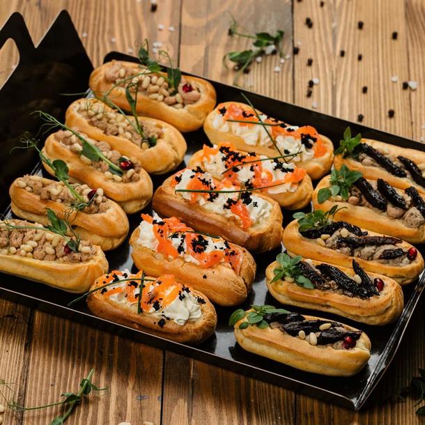 Сет из мини-эклеров №1 30 штук