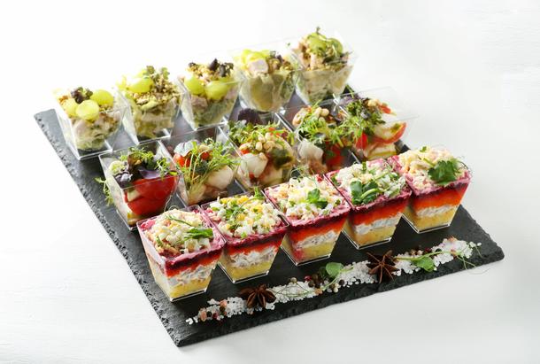 Сет из салатов "Вкусные акценты"1 5 штук Сет из салатов "Вкусные акценты"1 5 штук