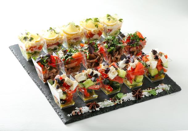 Сет из салатов "Фьюжн" 15 штук Сет из салатов "Фьюжн" 15 штук