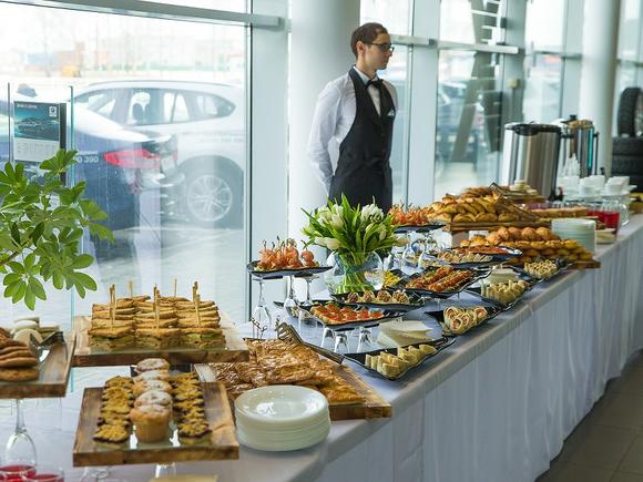 Фуршет с теплой закуской на 25 персон в Москве